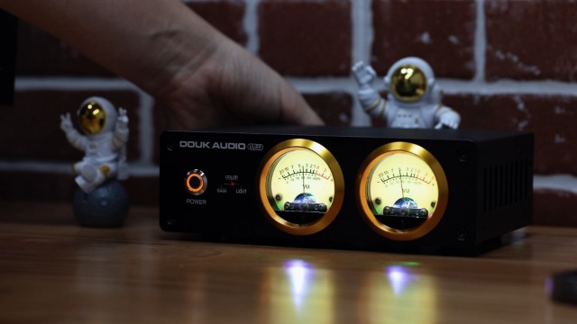 Douk Audio VUメーター ディスプレイサウンドレベルメーター VU22 Douk Audio VU22 デュアルアナログ VUメーター ディスプレイ DB